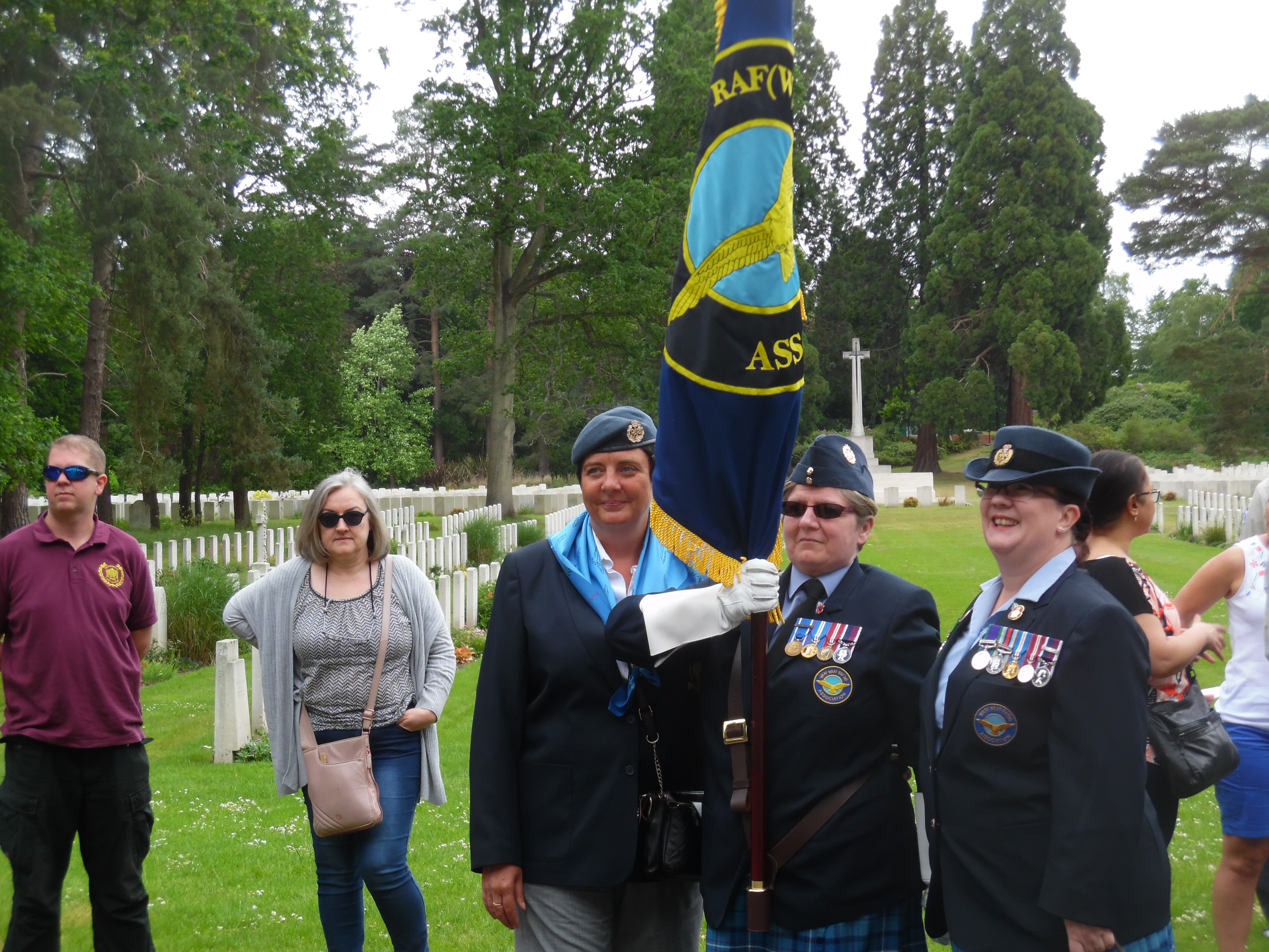 Representatives of the WAAF/WRAF/RAF(W) Association
