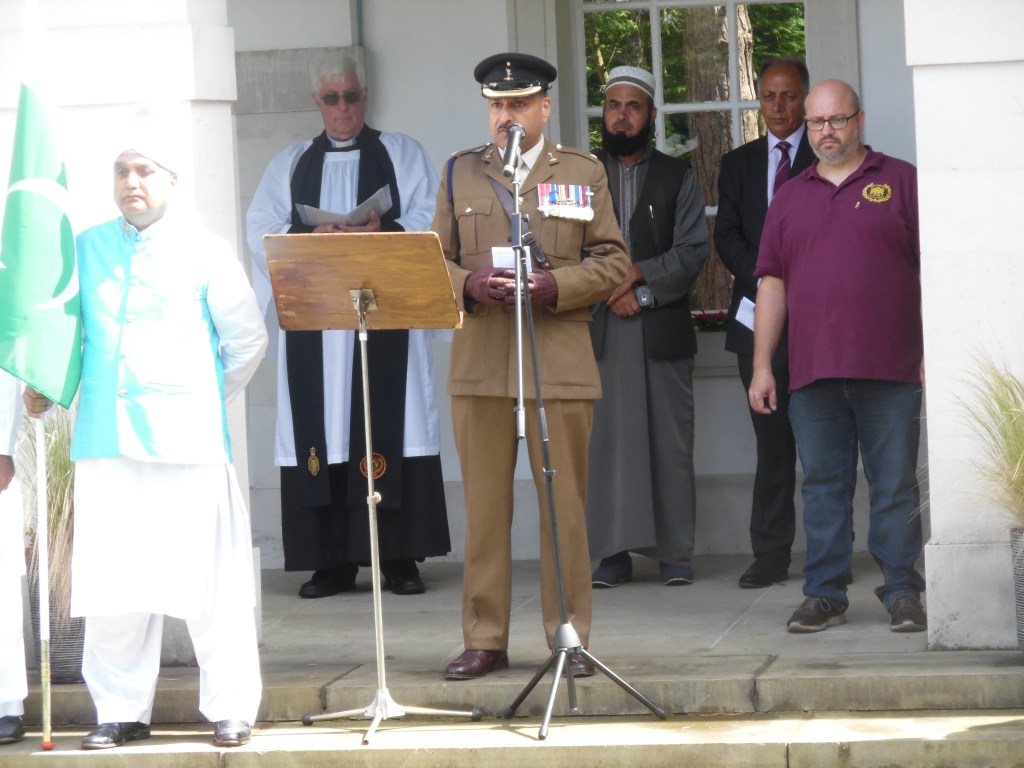 Major Mohammed Naveed of the Armed Forces Muslim Association