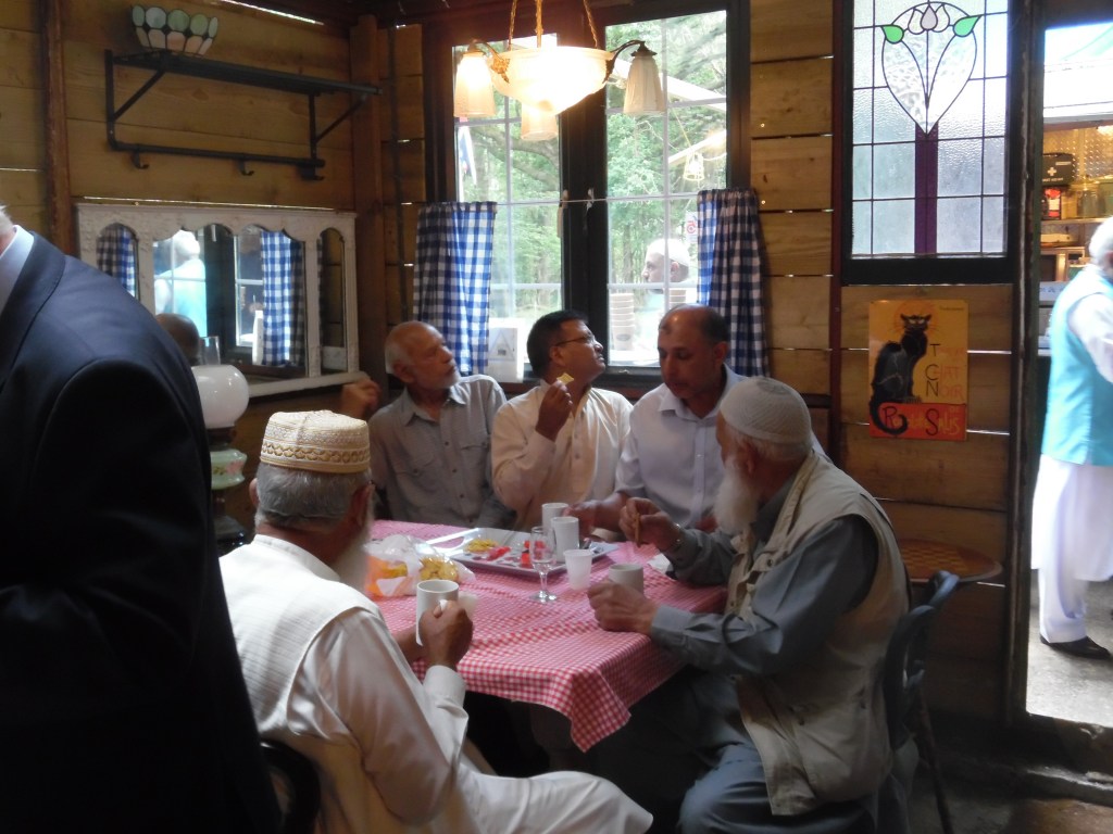 Refreshments at the Trench Experience