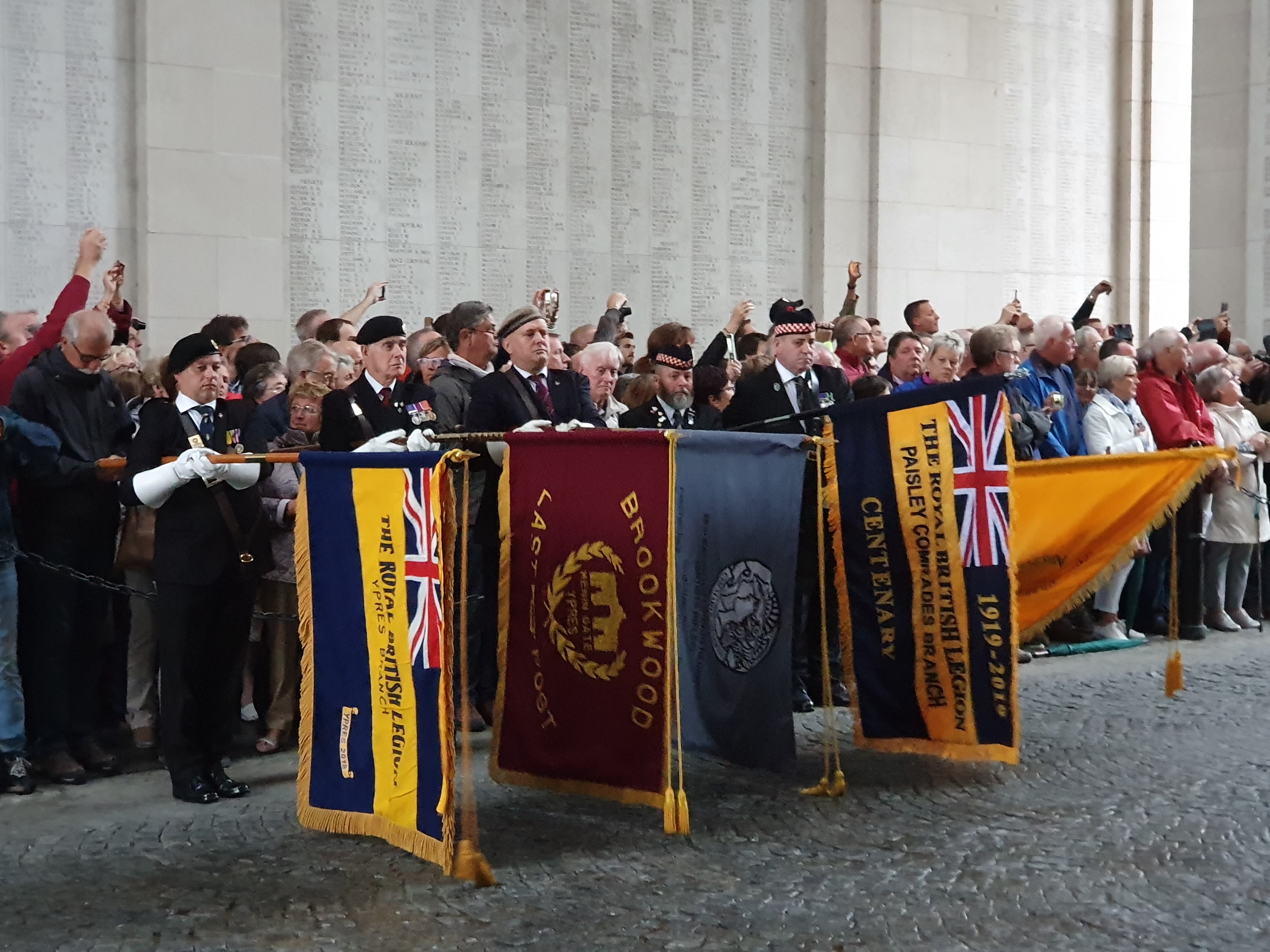 The sounding of the Last Post