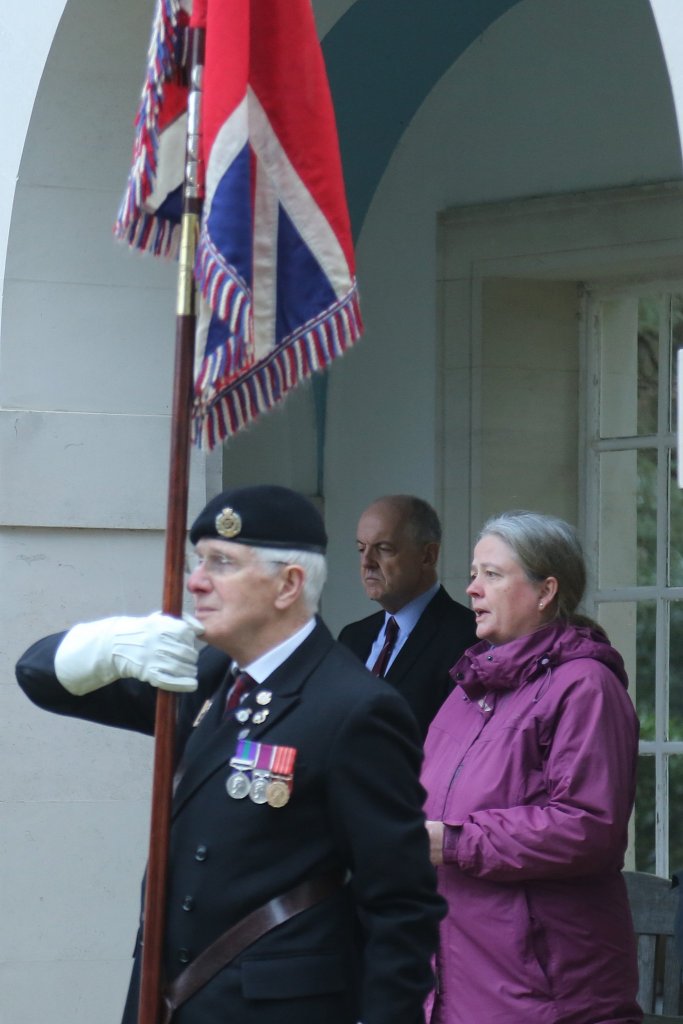 Kohima Epitaph, read by a member of the public