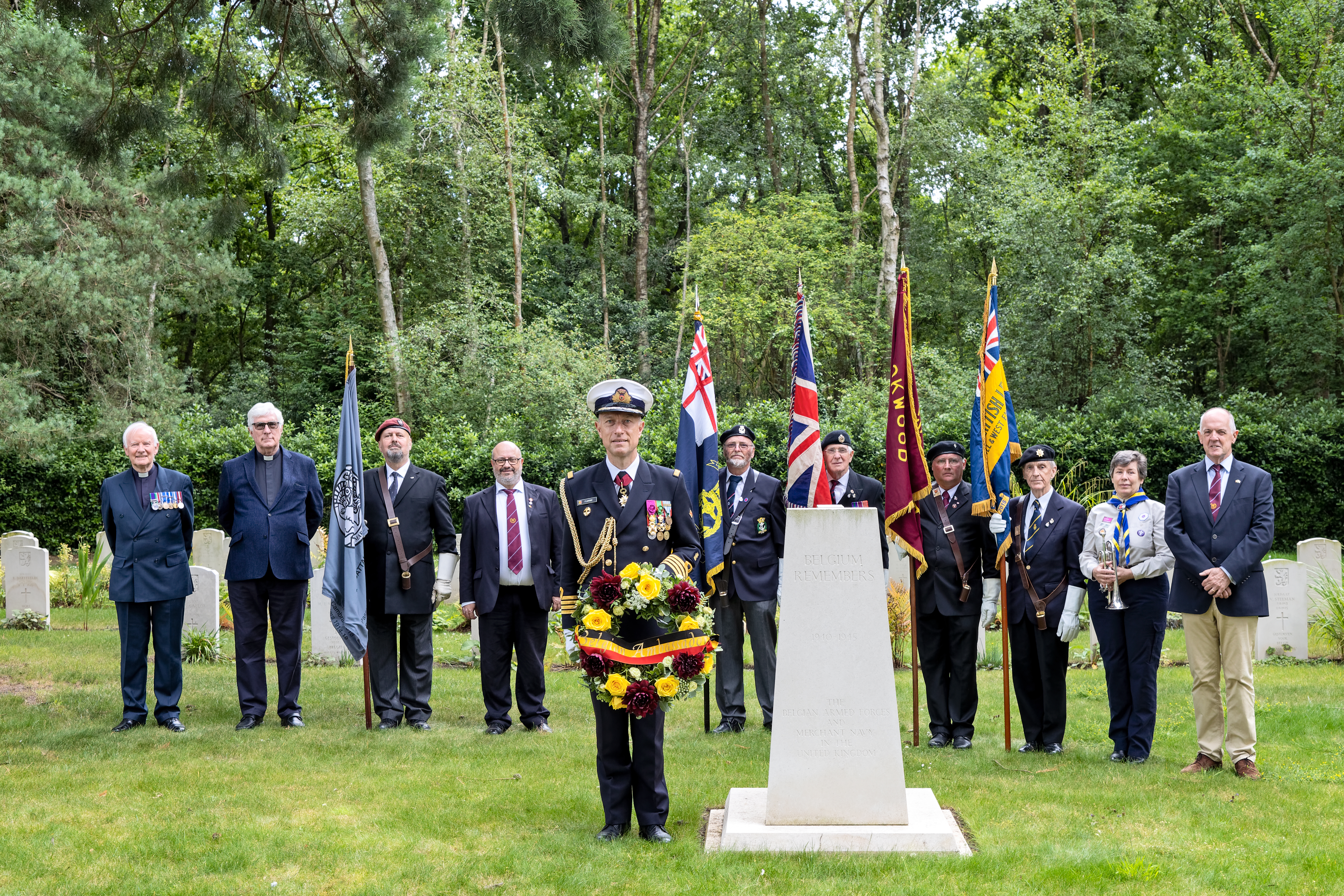 Belgian SOE Agents Celebrated at Last Post July 22