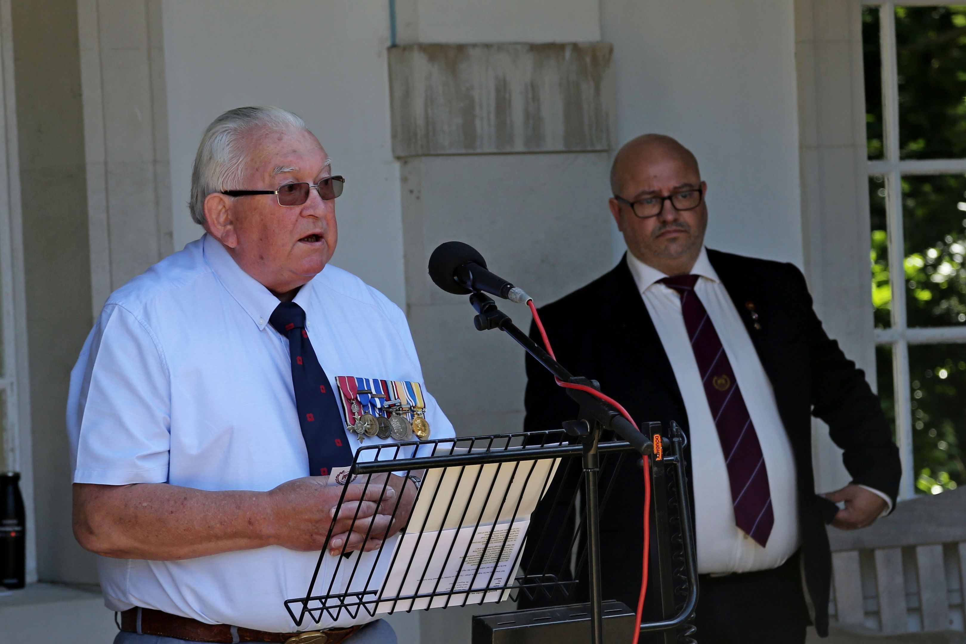 Sqn Ldr Stanley Davis MBE (Retired)