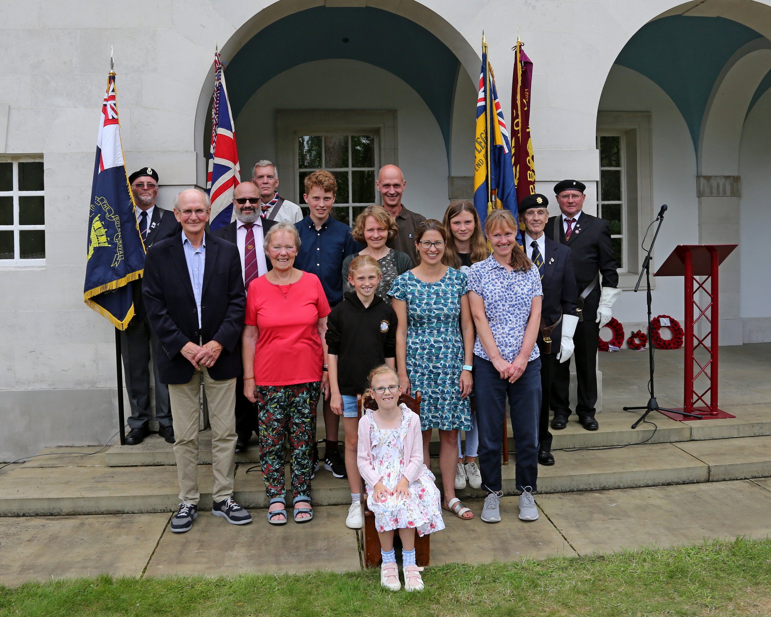 The family of Private Thomas Holdway