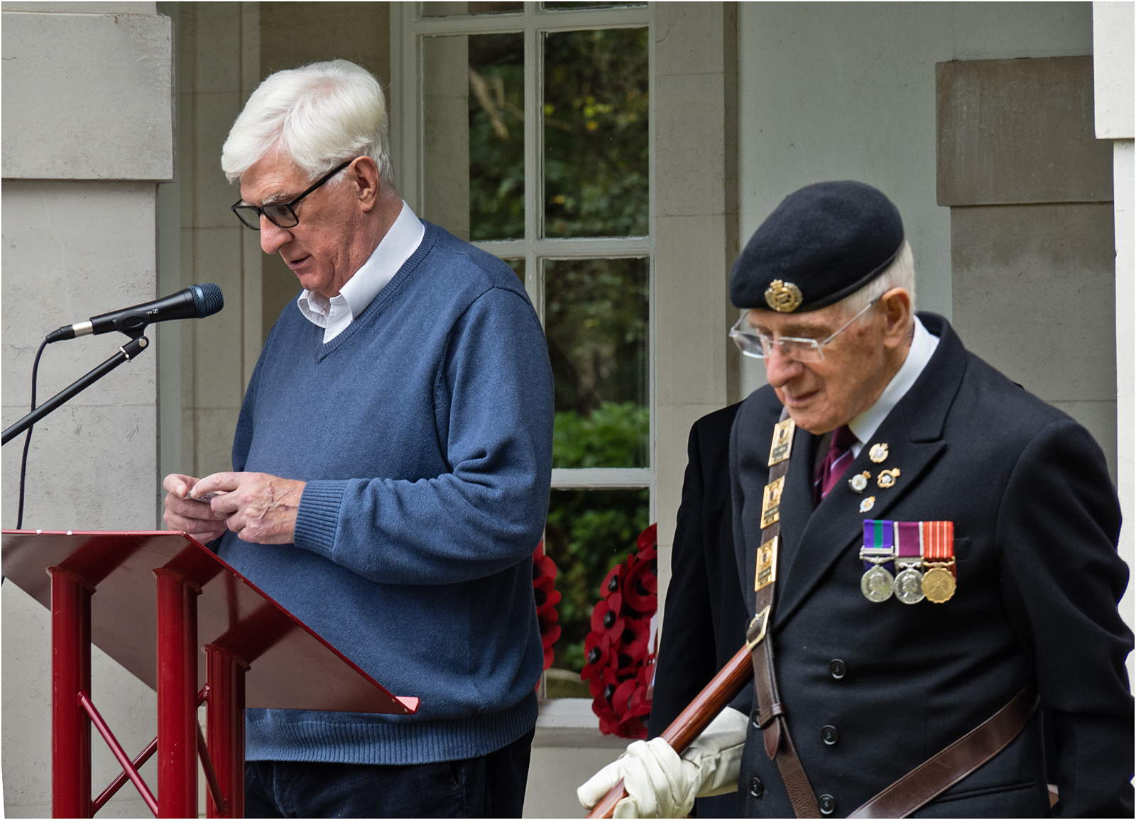Reading of the Kohima Epitaph - Rob Bennett
